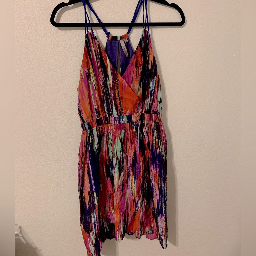 Colorful semiformal dress